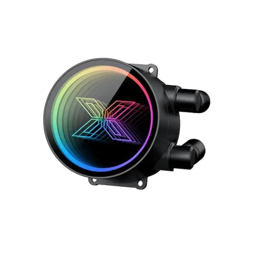 XIGMATEK - Fenix II 360 - Watercooling AIO - Ventilateurs 120mm - Éclairage ARGB compatible Intel AMD - Noir - vue 4